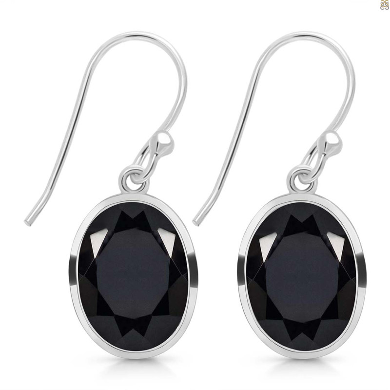 Black Tourmaline Earring BLS-RDE-1246.