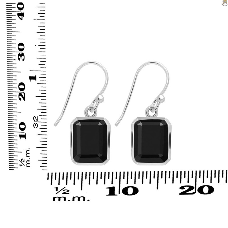 Black Tourmaline Earring BLS-RDE-1250.