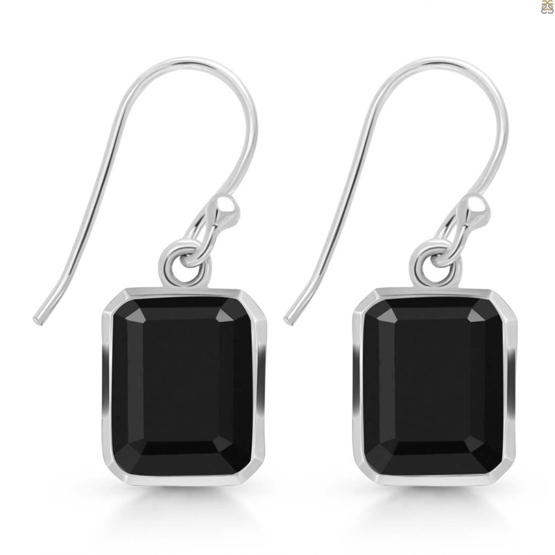 Black Tourmaline Earring BLS-RDE-1250.