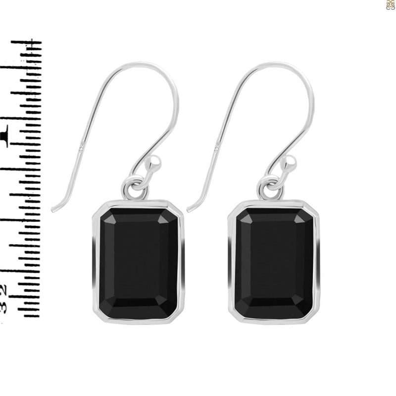 Black Tourmaline Earring BLS-RDE-1251.