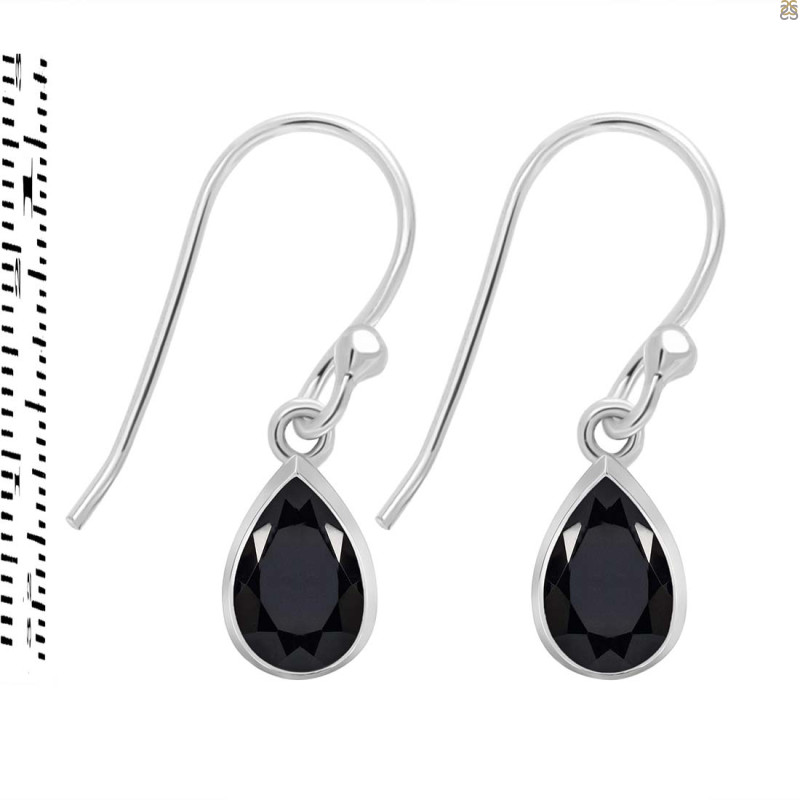 Black Tourmaline Earring BLS-RDE-1317.