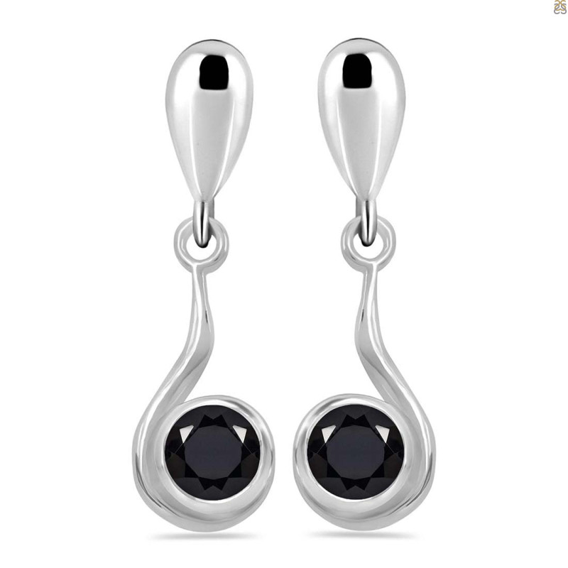 Black Tourmaline Earring BLS-RDE-18.