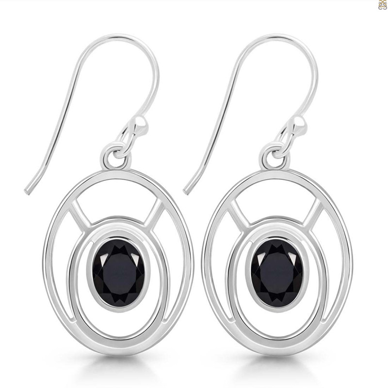 Black Tourmaline Earring BLS-RDE-264.