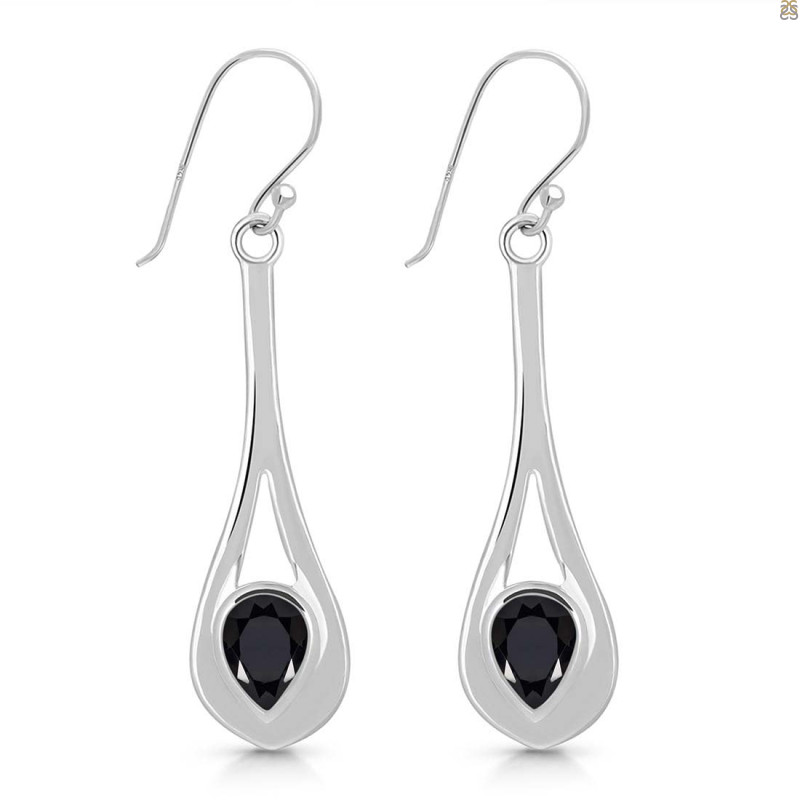 Black Tourmaline Earring BLS-RDE-274.