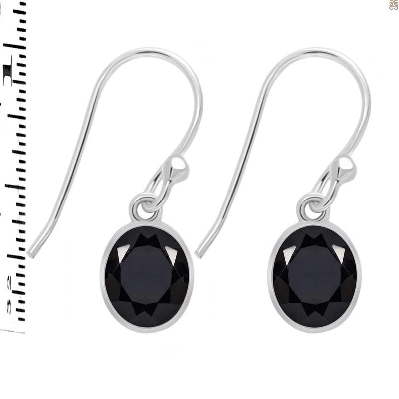 Black Tourmaline Earring BLS-RDE-547.
