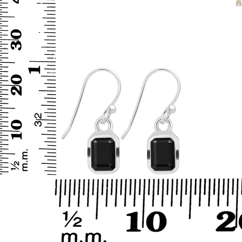 Black Tourmaline Earring BLS-RDE-550.