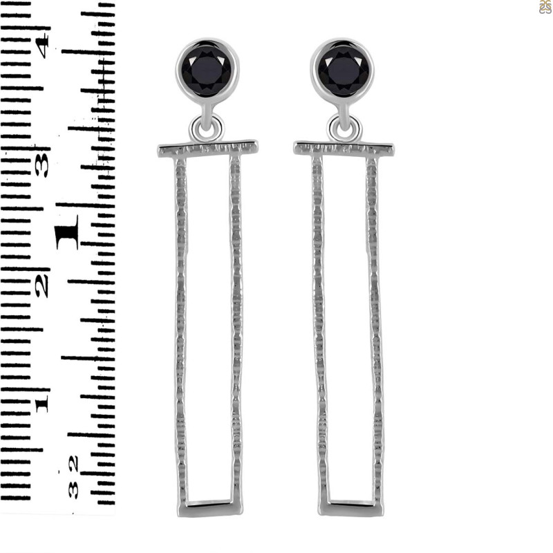 Black Tourmaline Earring BLS-RDE-614.