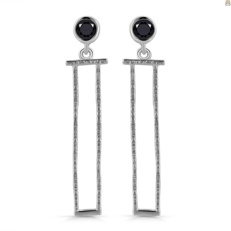 Black Tourmaline Earring BLS-RDE-614.