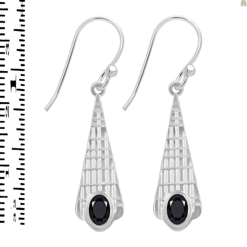 Black Tourmaline Earring BLS-RDE-637.