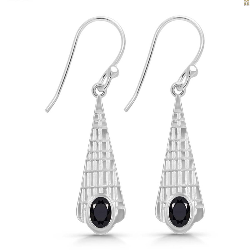 Black Tourmaline Earring BLS-RDE-637.
