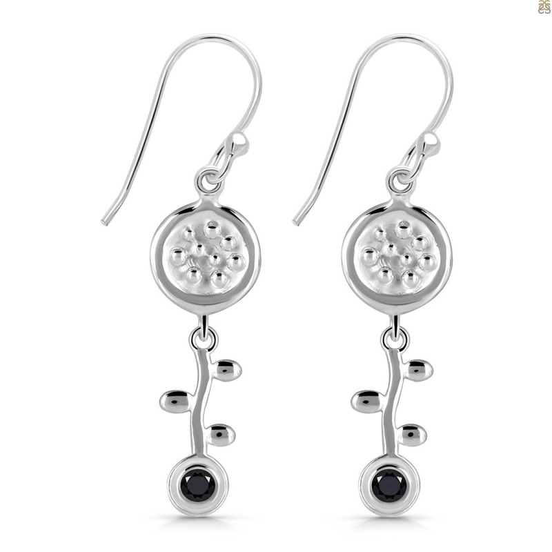 Black Tourmaline Earring BLS-RDE-638.