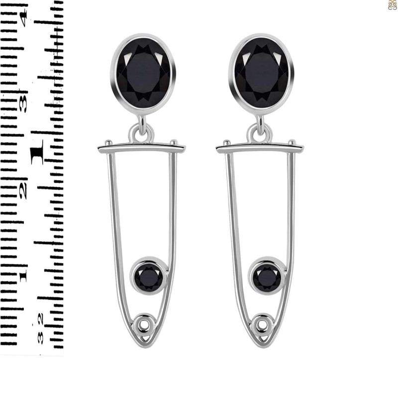 Black Tourmaline Earring BLS-RDE-646.