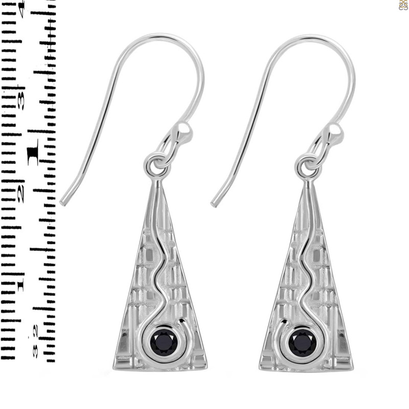 Black Tourmaline Earring BLS-RDE-647.