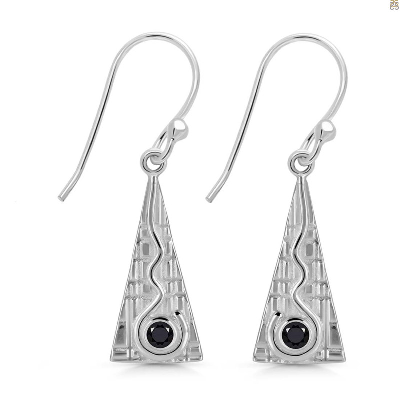 Black Tourmaline Earring BLS-RDE-647.