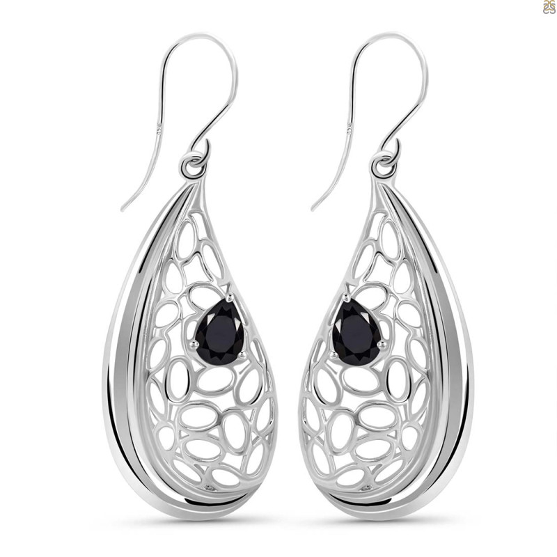 Black Tourmaline Earring BLS-RDE-66.