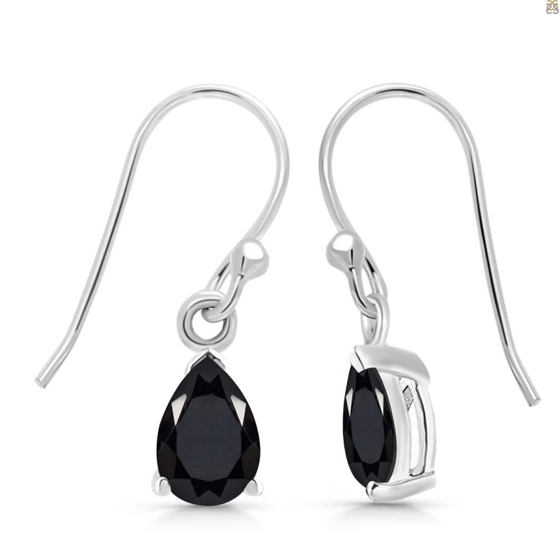 Black Tourmaline Earring