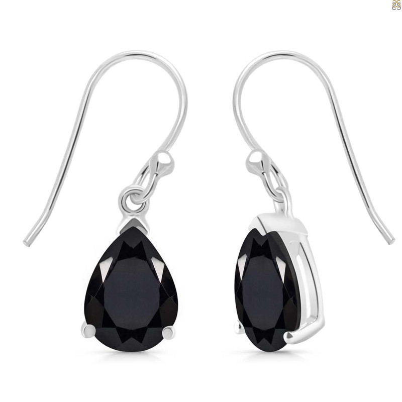 Black Tourmaline Earring