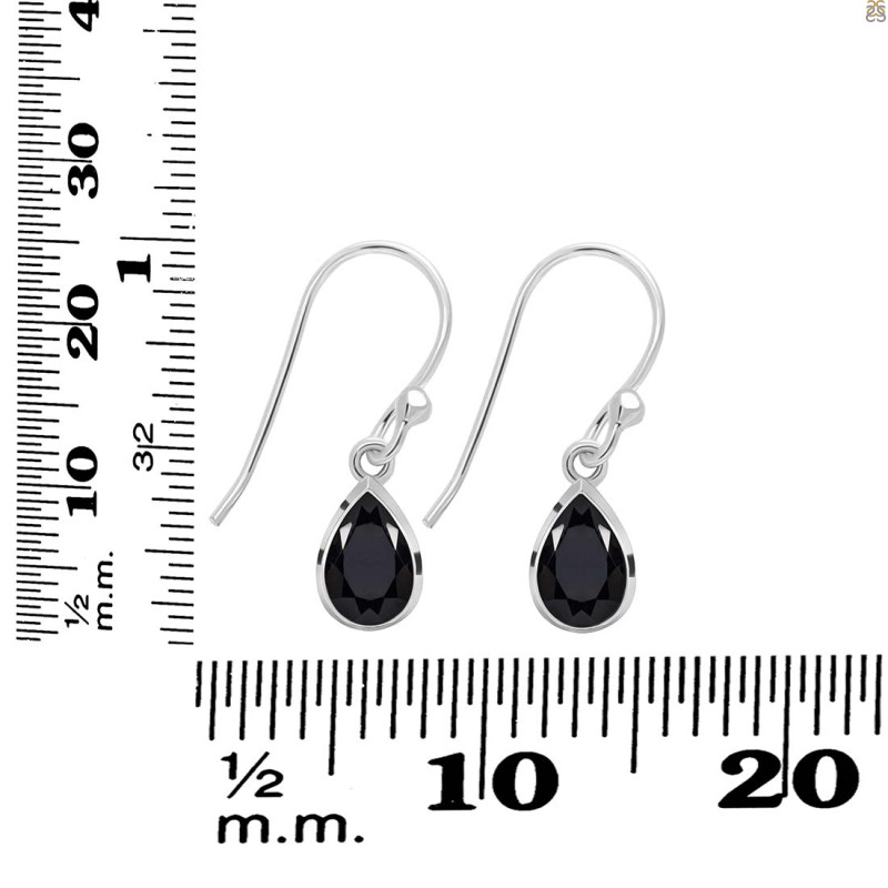 Black Tourmaline Earring BLS-RDE-679.