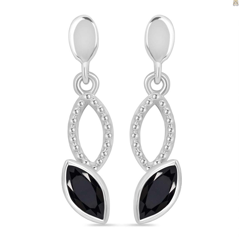 Black Tourmaline Earring BLS-RDE-70.