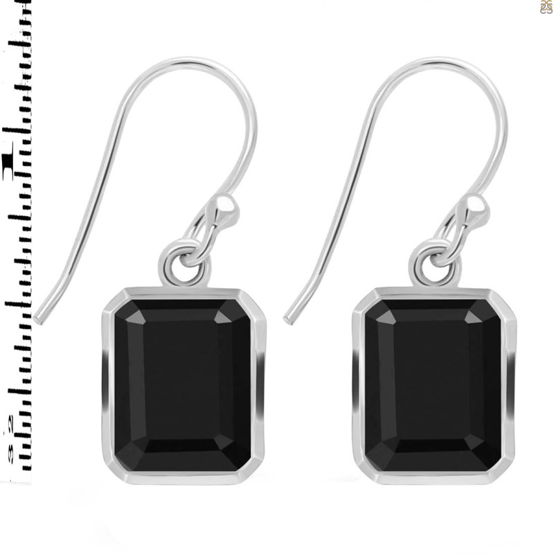 Black Tourmaline Earring BLS-RDE-705.