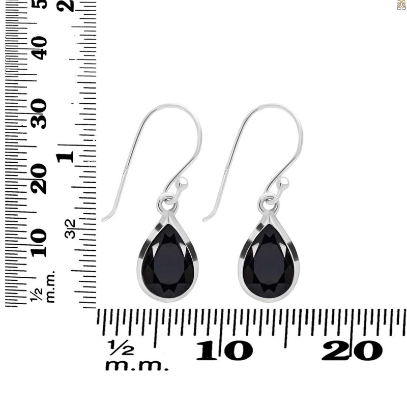 Black Tourmaline Earring BLS-RDE-707.