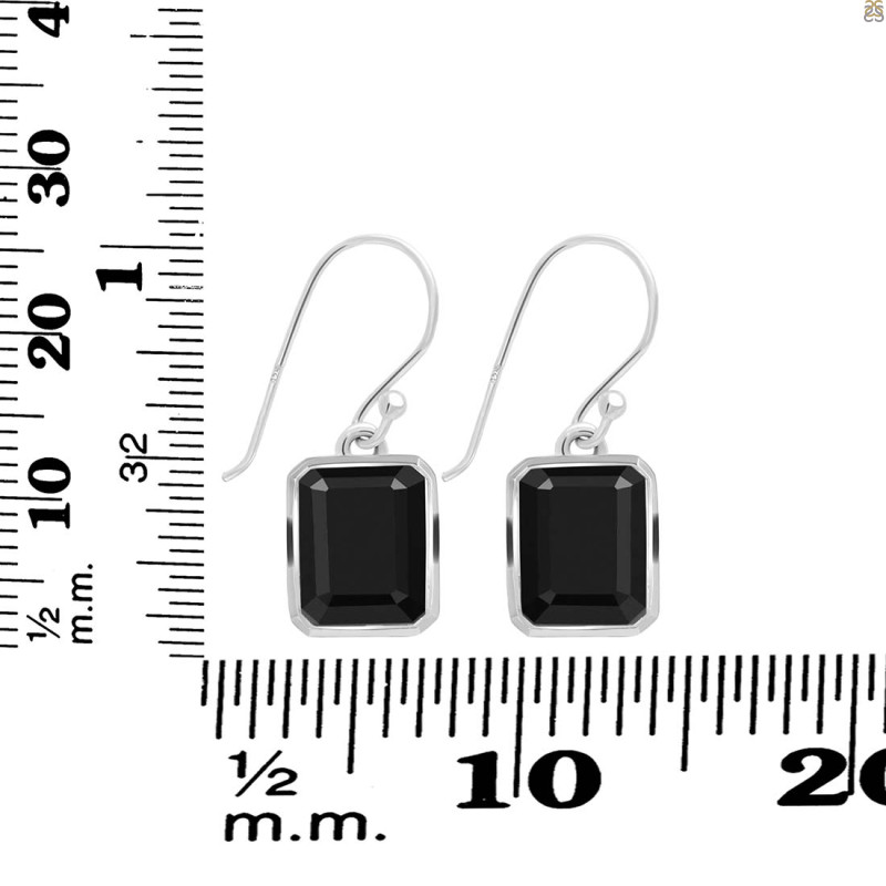 Black Tourmaline Earring BLS-RDE-711.