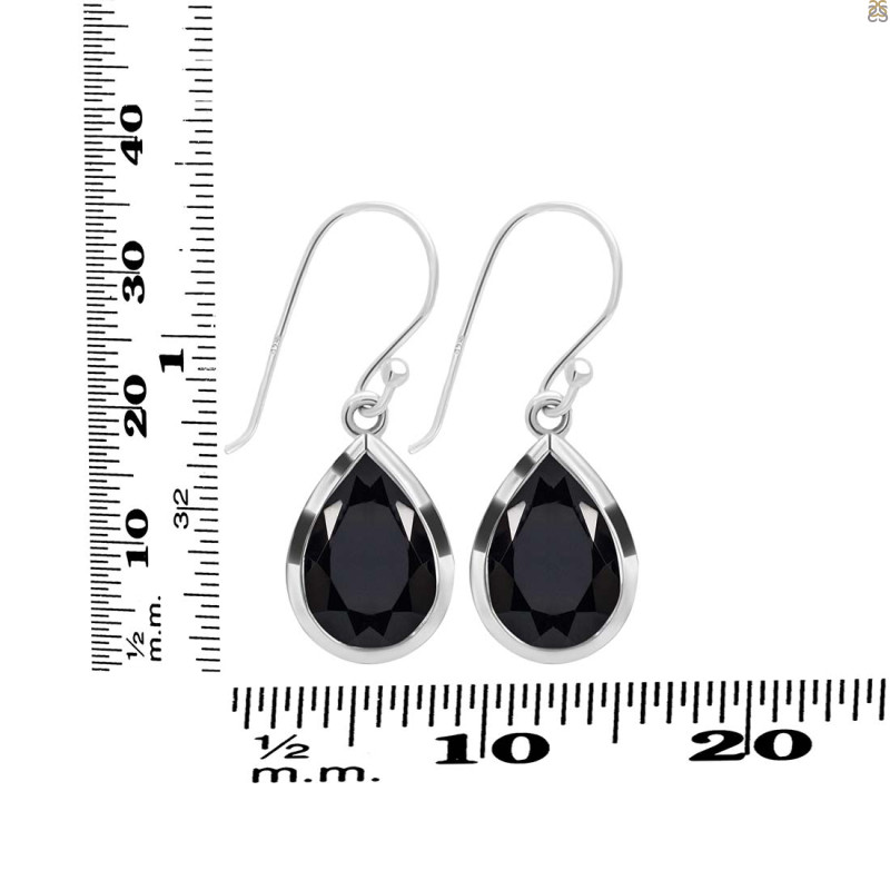 Black Tourmaline Earring BLS-RDE-725.