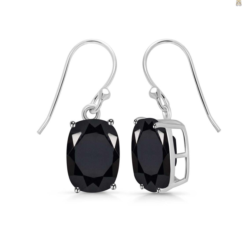 Black Tourmaline Earring