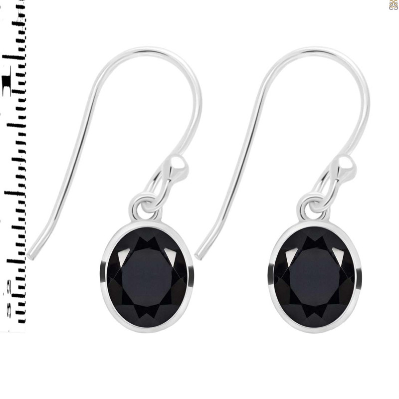 Black Tourmaline Earring BLS-RDE-998.