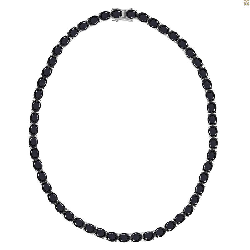 Black Tourmaline Necklace BLS-RDN-106.