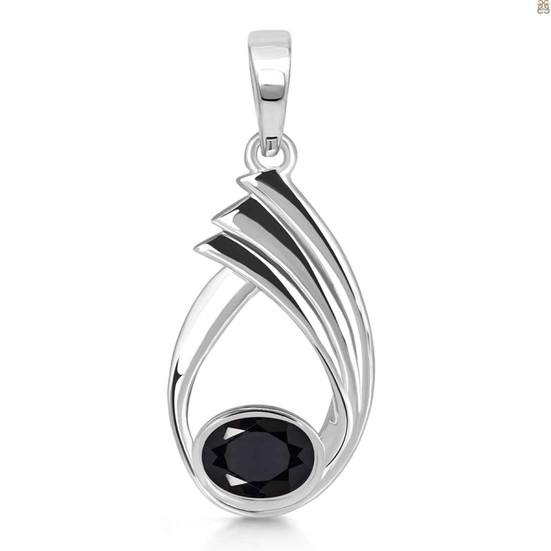 Black Tourmaline Pendant BLS-RDP-131.