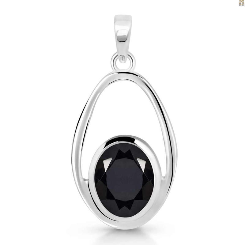 Black Tourmaline Pendant BLS-RDP-140.