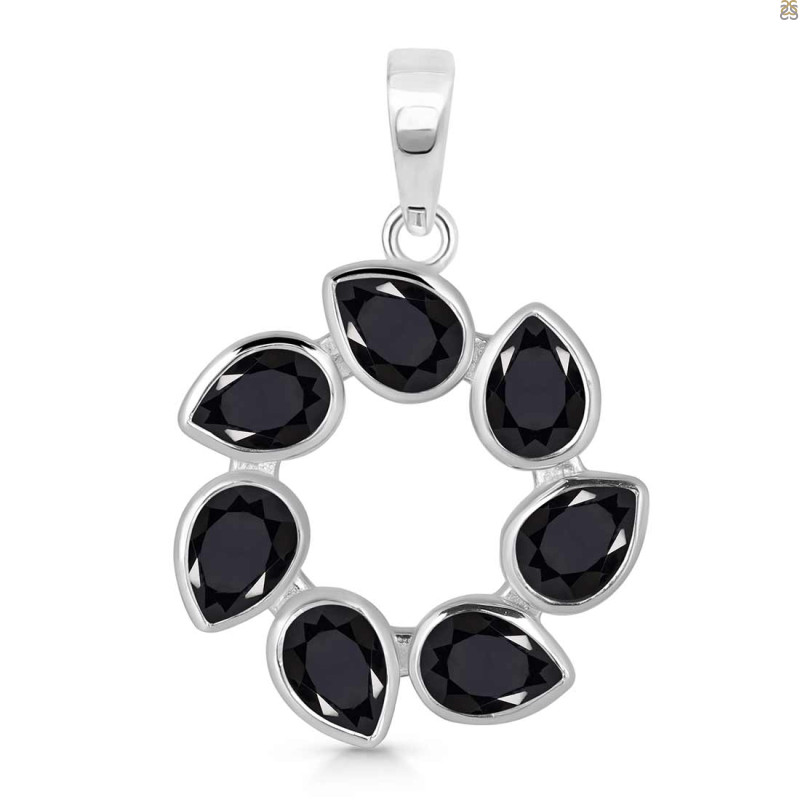 Black Tourmaline Pendant BLS-RDP-25.