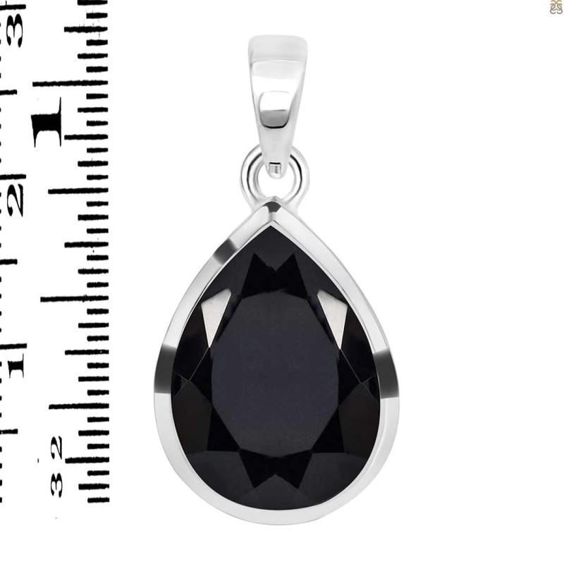 Black Tourmaline Pendant BLS-RDP-454.
