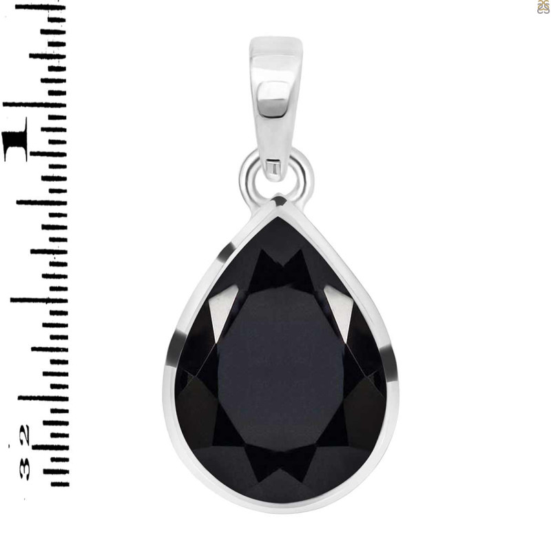 Black Tourmaline Pendant BLS-RDP-455.