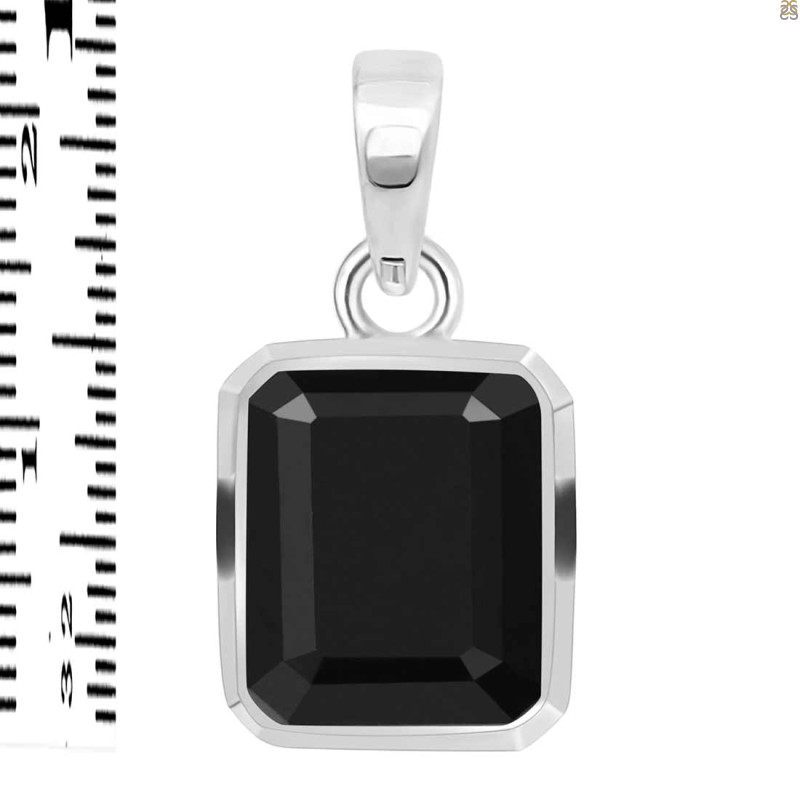 Black Tourmaline Pendant BLS-RDP-462.