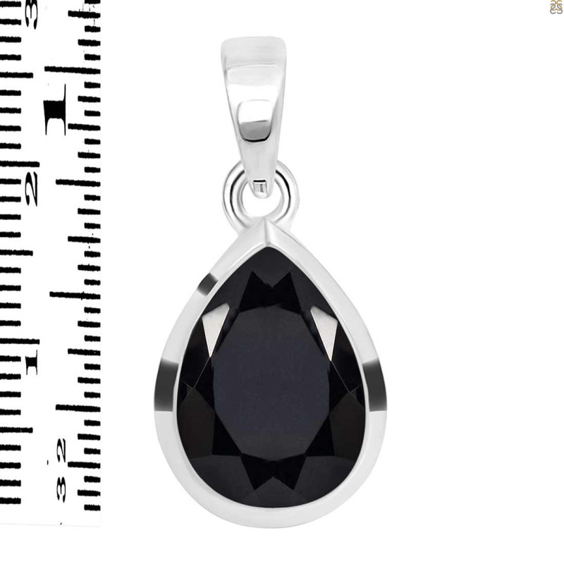 Black Tourmaline Pendant BLS-RDP-463.