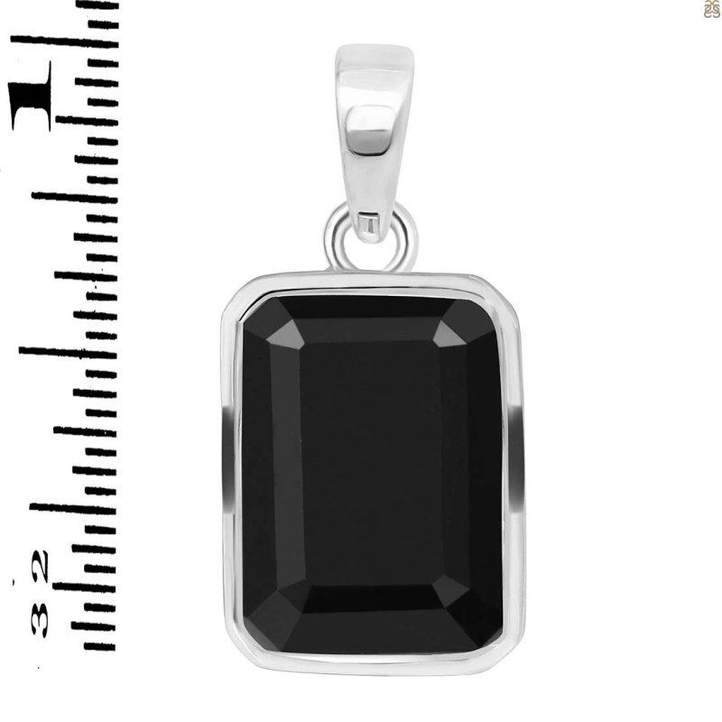 Black Tourmaline Pendant BLS-RDP-465.