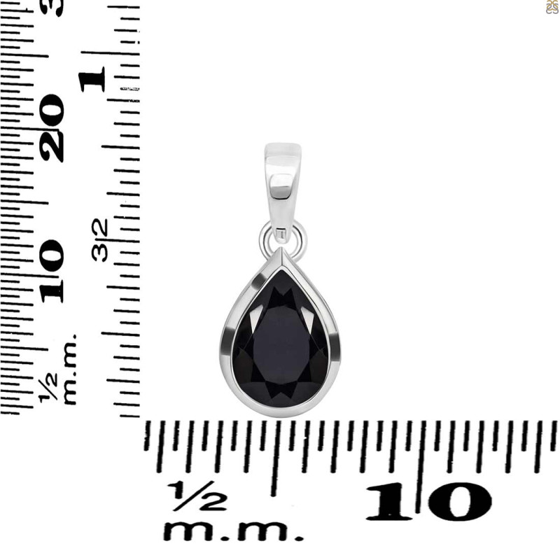Black Tourmaline Pendant BLS-RDP-468.