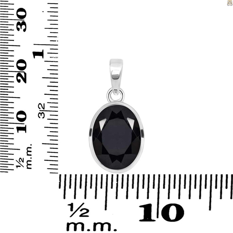 Black Tourmaline Pendant BLS-RDP-471.