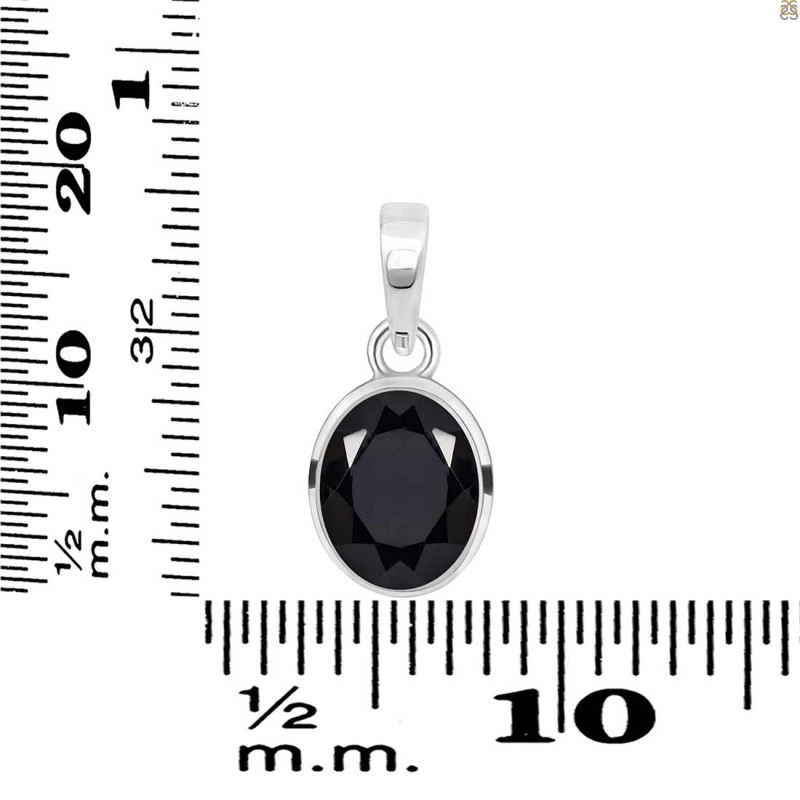 Black Tourmaline Pendant BLS-RDP-734.