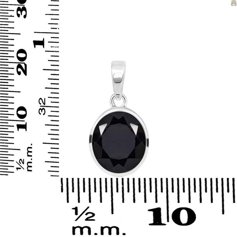 Black Tourmaline Pendant BLS-RDP-737.