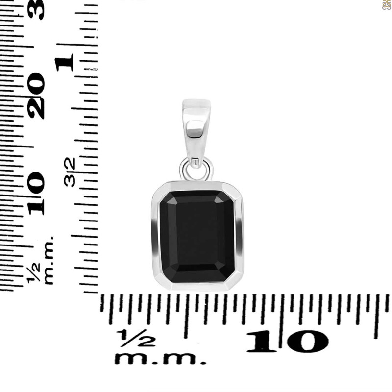 Black Tourmaline Pendant BLS-RDP-738.