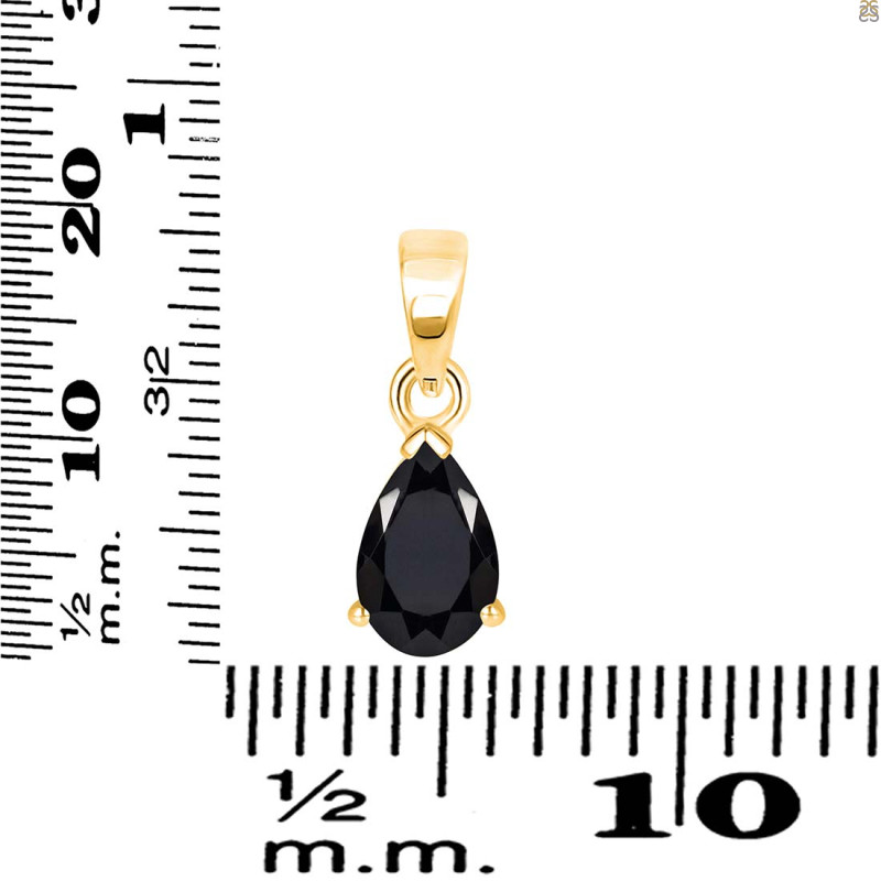 Black Tourmaline Pendant BLS-RDP-757.