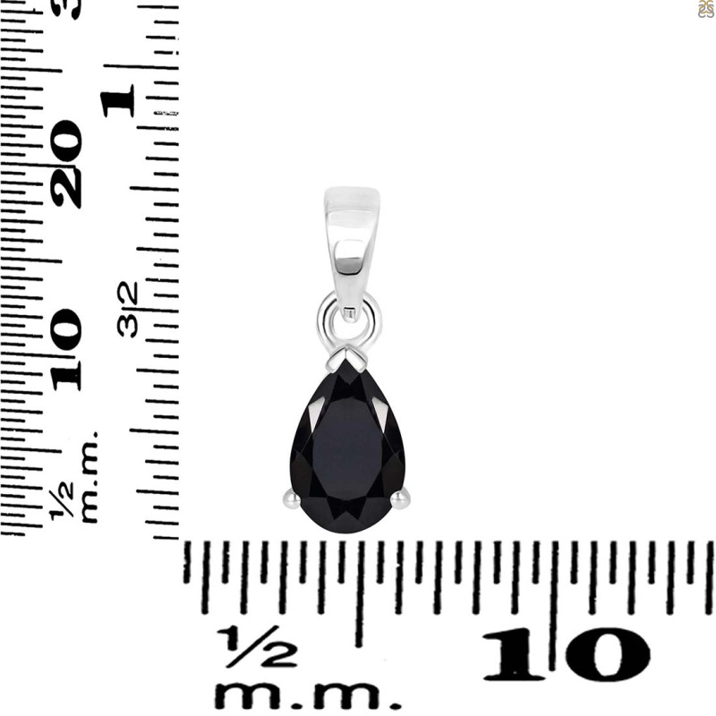 Black Tourmaline Pendant BLS-RDP-757.