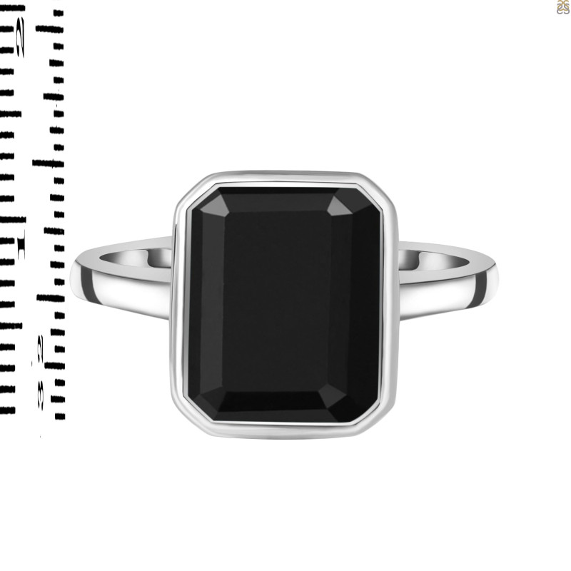 Black Tourmaline Ring BLS-RDR-1752.