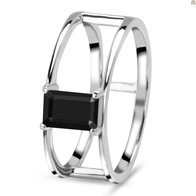 Black Tourmaline Ring