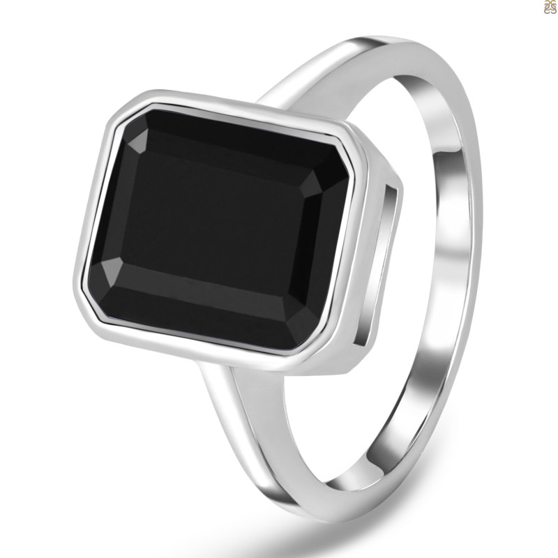 Black Tourmaline Ring