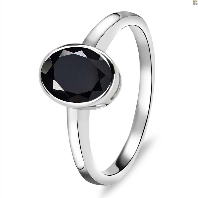 Black Tourmaline Ring