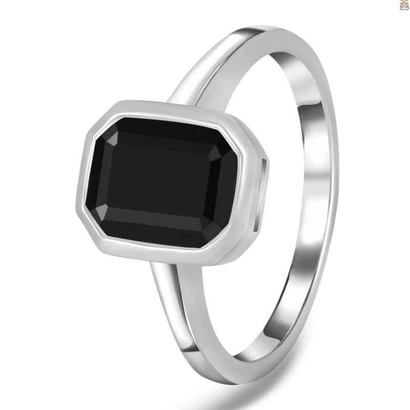 Black Tourmaline Ring